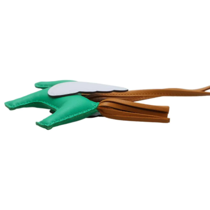 HERMES Rodeo Pegasus Size PM Menthe / Sesame / Blue Blum Lambskin